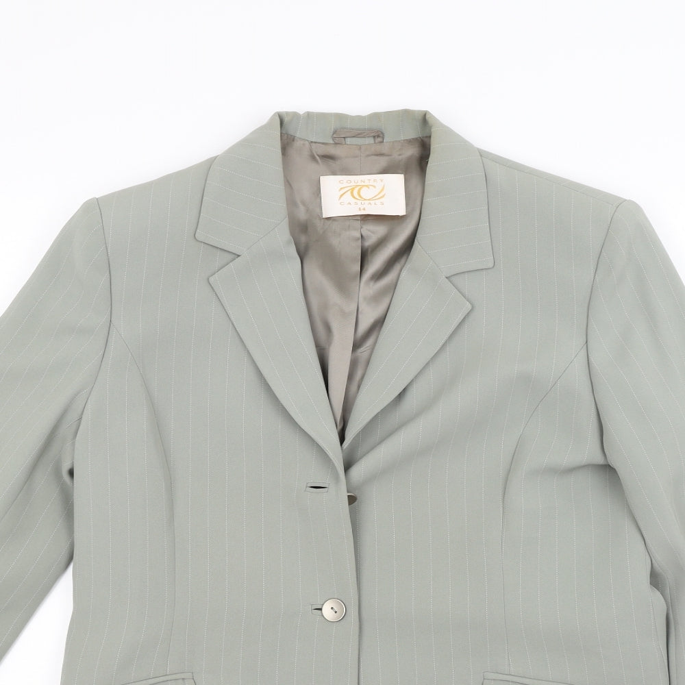 CC Womens Green   Jacket  Size 14