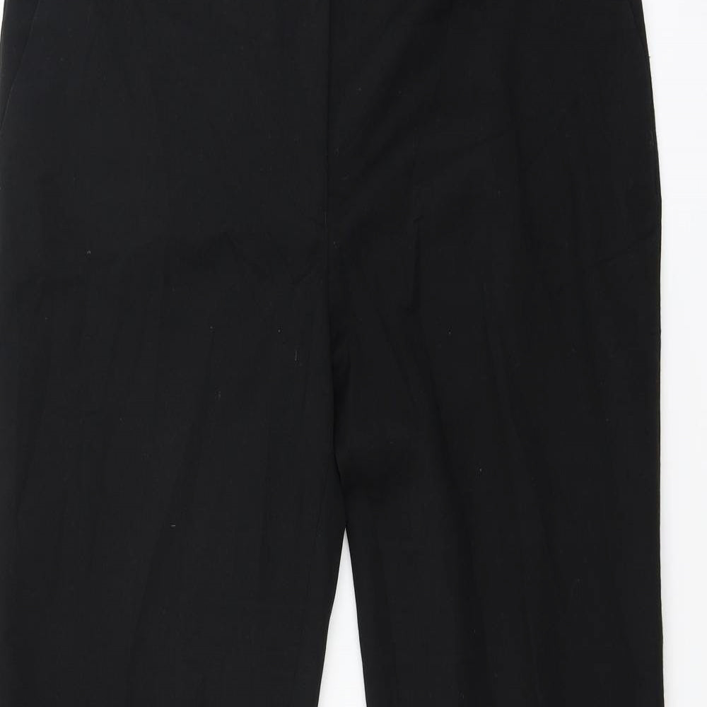 NEXT Womens Black   Trousers  Size 10 L28 in