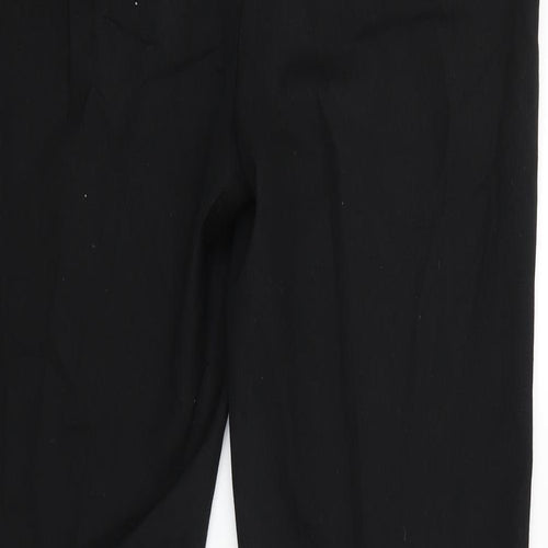 NEXT Womens Black   Trousers  Size 10 L28 in