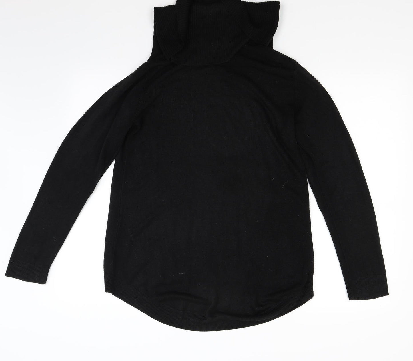 F&F Womens Black  Knit Pullover Jumper Size 12