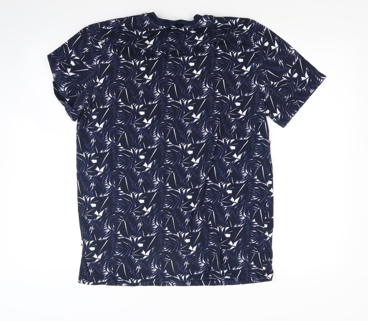 Peter Worth Mens Blue Floral   T-Shirt Size M