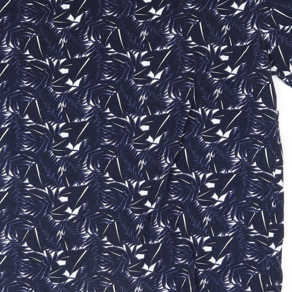 Peter Worth Mens Blue Floral   T-Shirt Size M