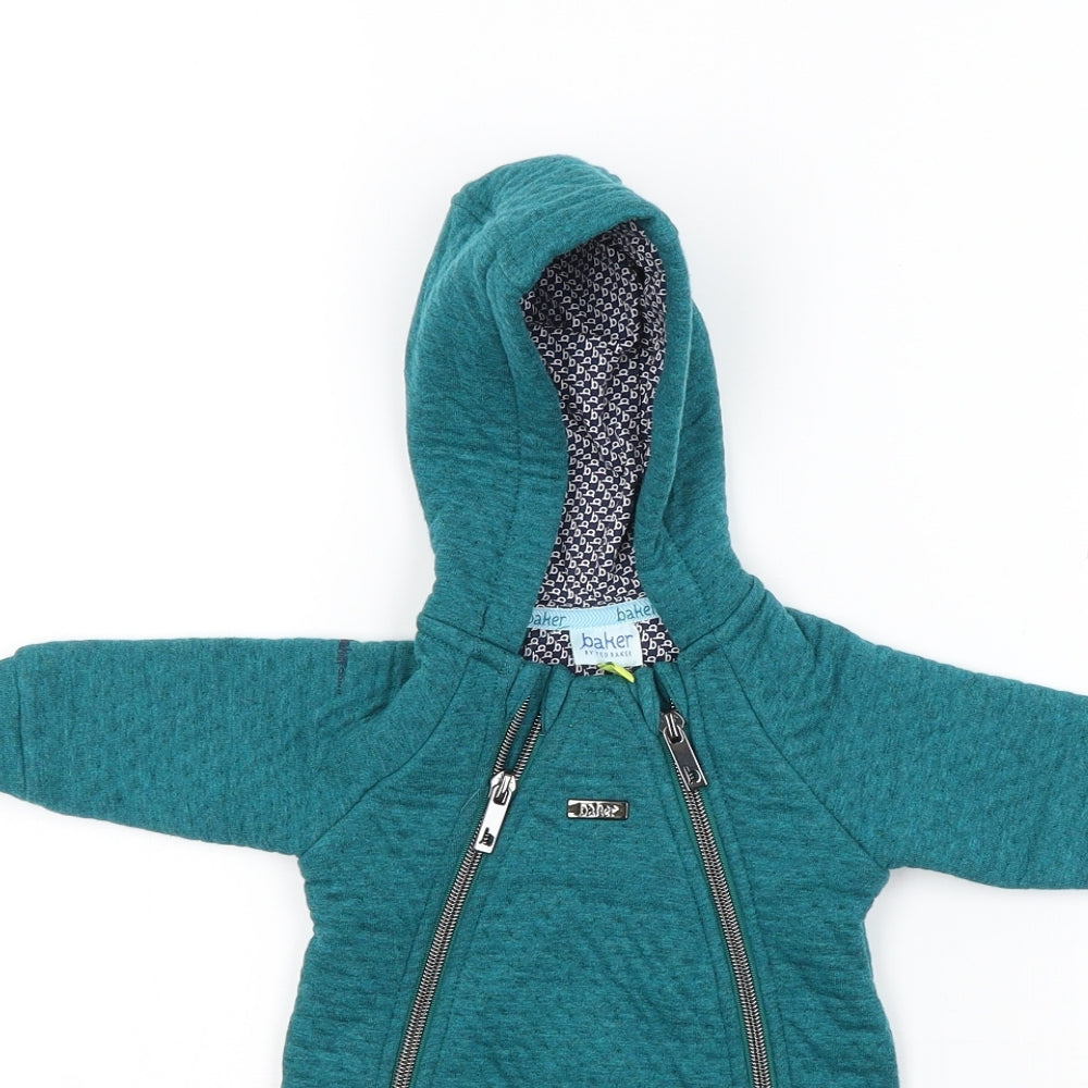 Ted Baker Boys Green   Babygrow One-Piece Size 0-3 Months