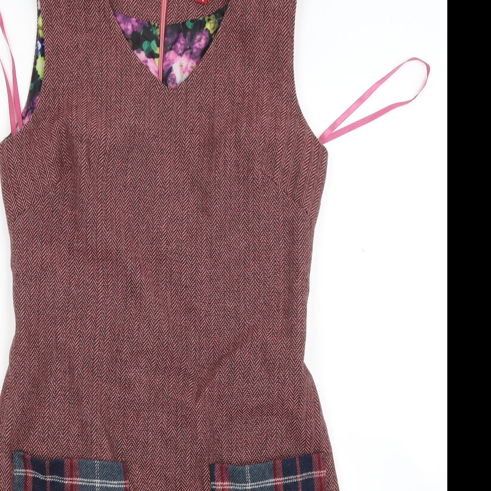 Joe Brown Womens Red   A-Line  Size 8