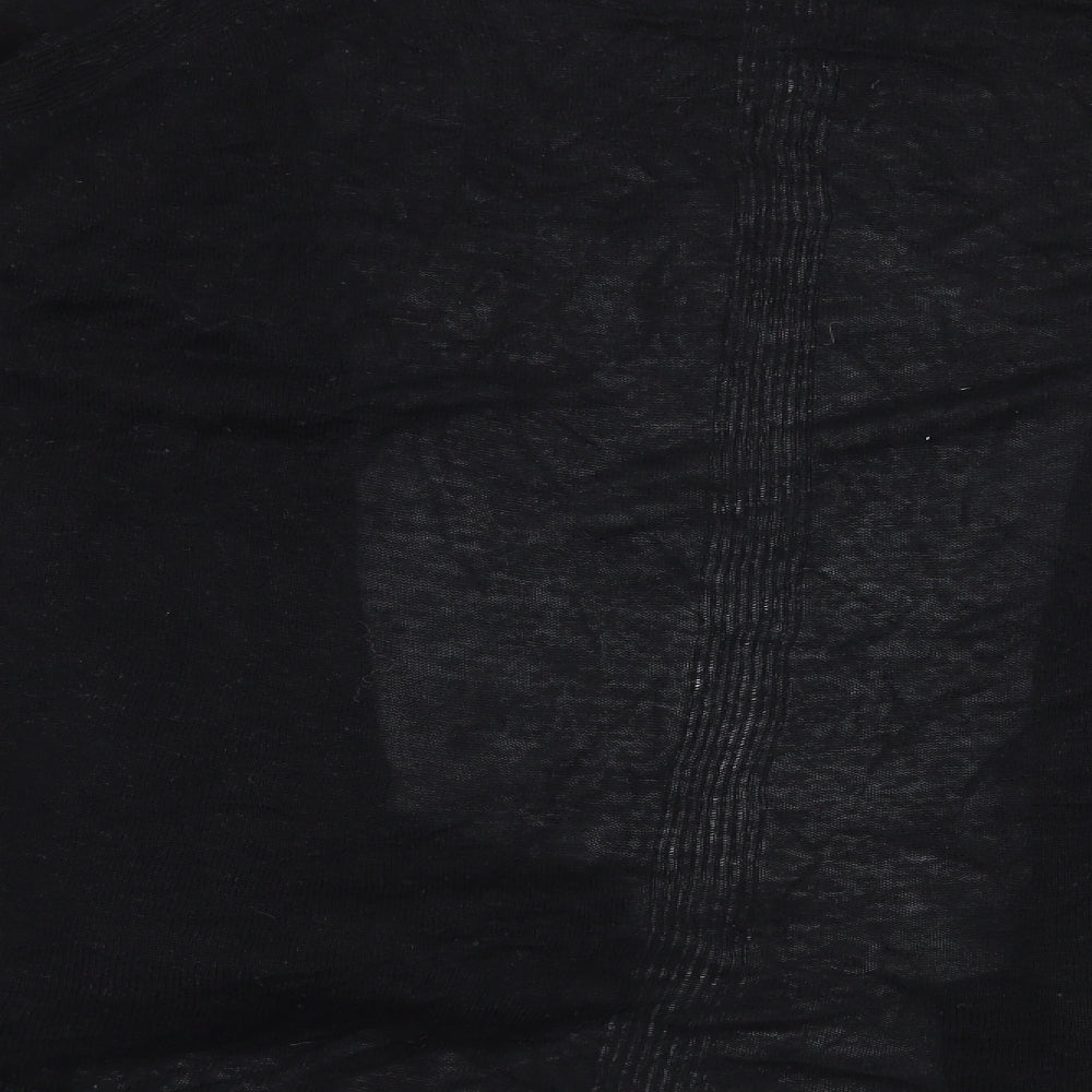 Capsule Womens Black  Knit Cardigan Jumper Size 24