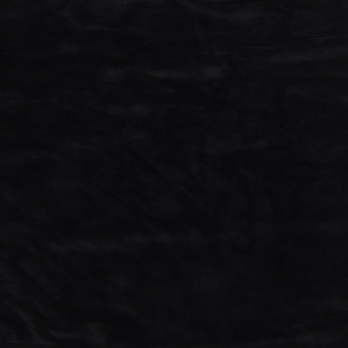 PEP & CO Womens Black  Velvet Pullover Sweatshirt Size 16  - Cut out shoulder