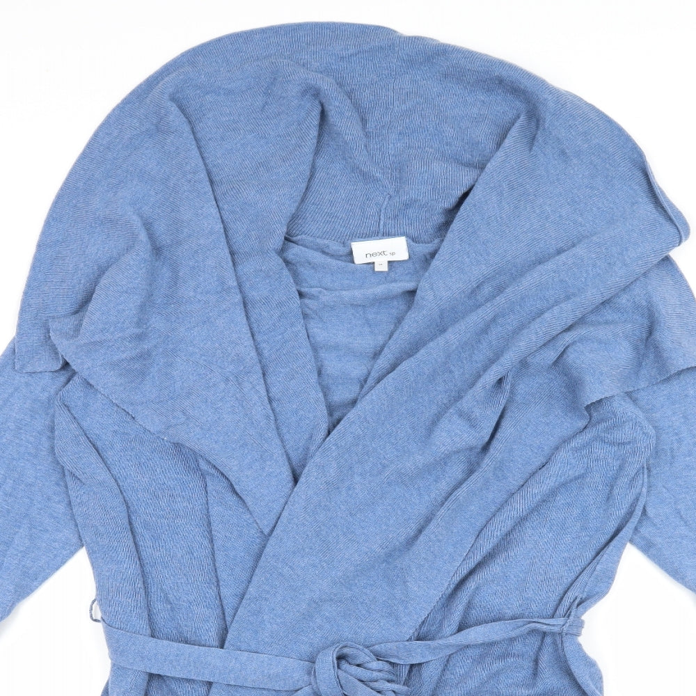 NEXT Womens Blue  Knit Cardigan Jumper Size 14
