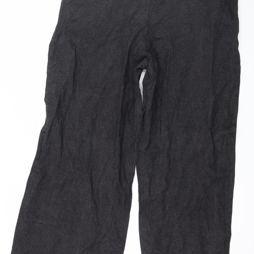 Denim & Co. Womens Grey   Trousers  Size 34 in L26 in