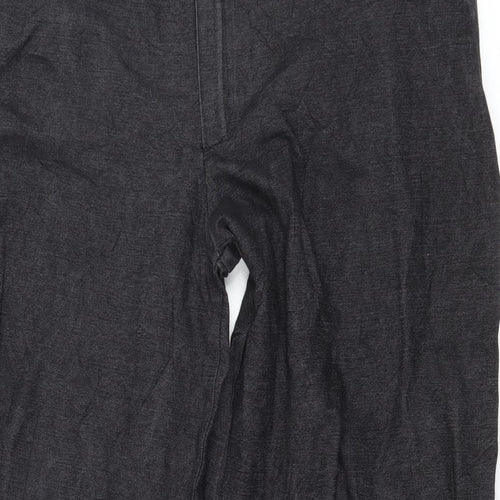 Denim & Co. Womens Grey   Trousers  Size 34 in L26 in