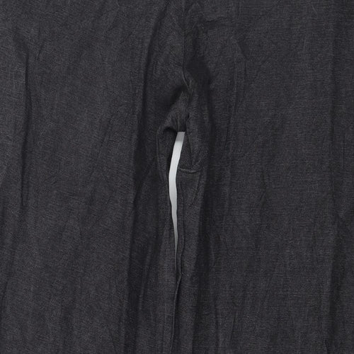Denim & Co. Womens Grey   Trousers  Size 34 in L26 in
