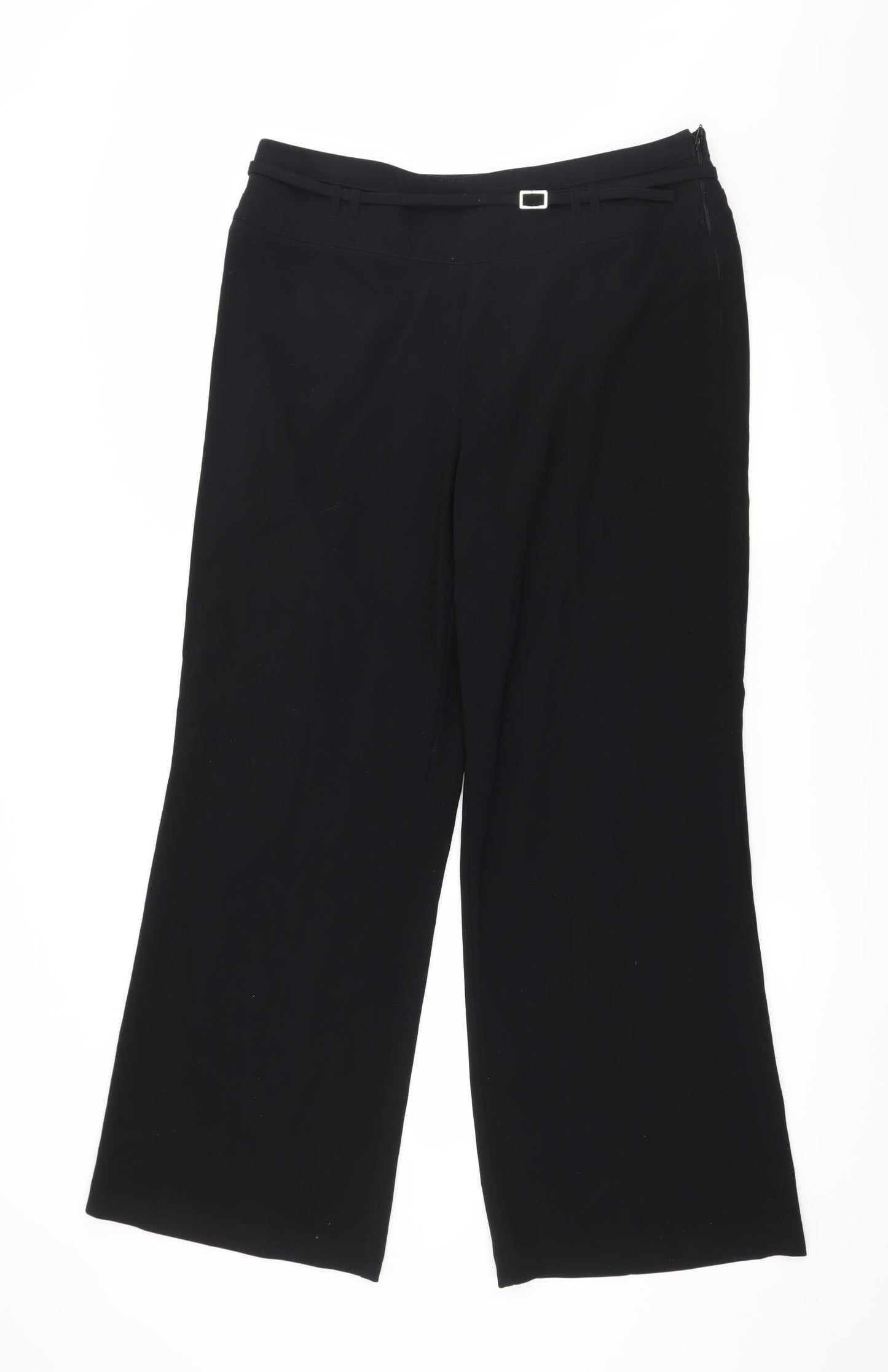 Marks and Spencer Womens Black   Trousers  Size 16 L31 in