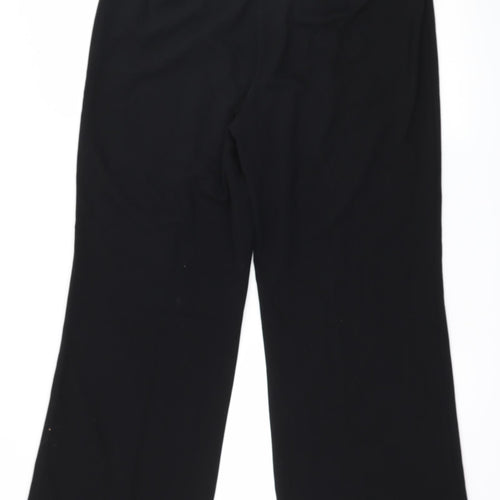 Marks and Spencer Womens Black   Trousers  Size 16 L31 in