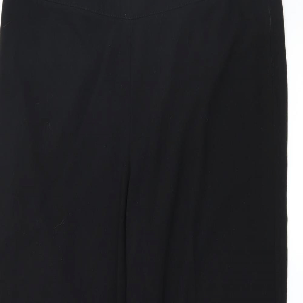 Marks and Spencer Womens Black   Trousers  Size 16 L31 in