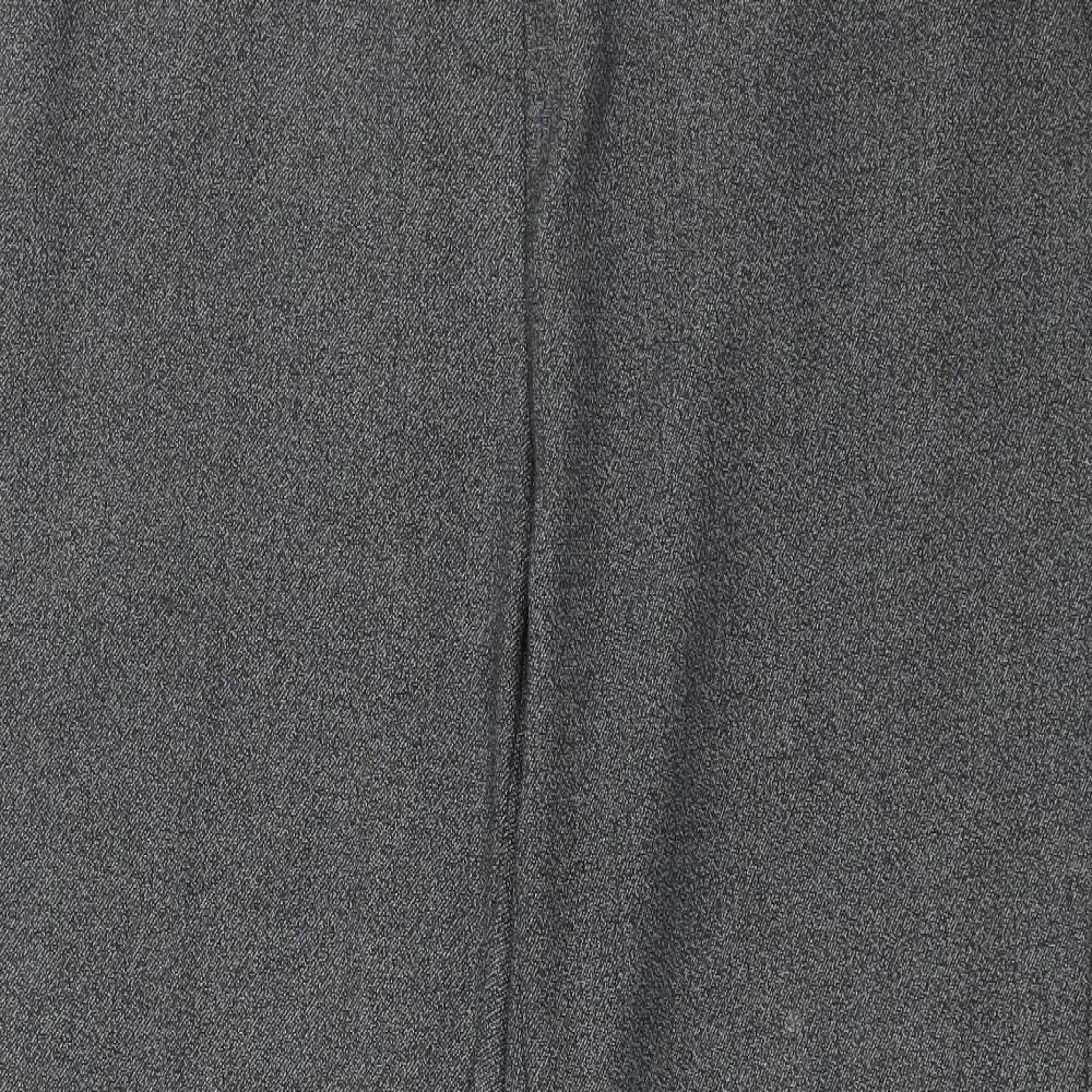 Per Una Womens Grey   Trousers  Size 12 L29 in