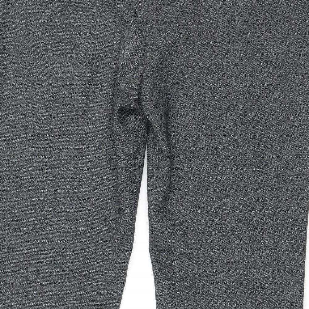 Per Una Womens Grey   Trousers  Size 12 L29 in