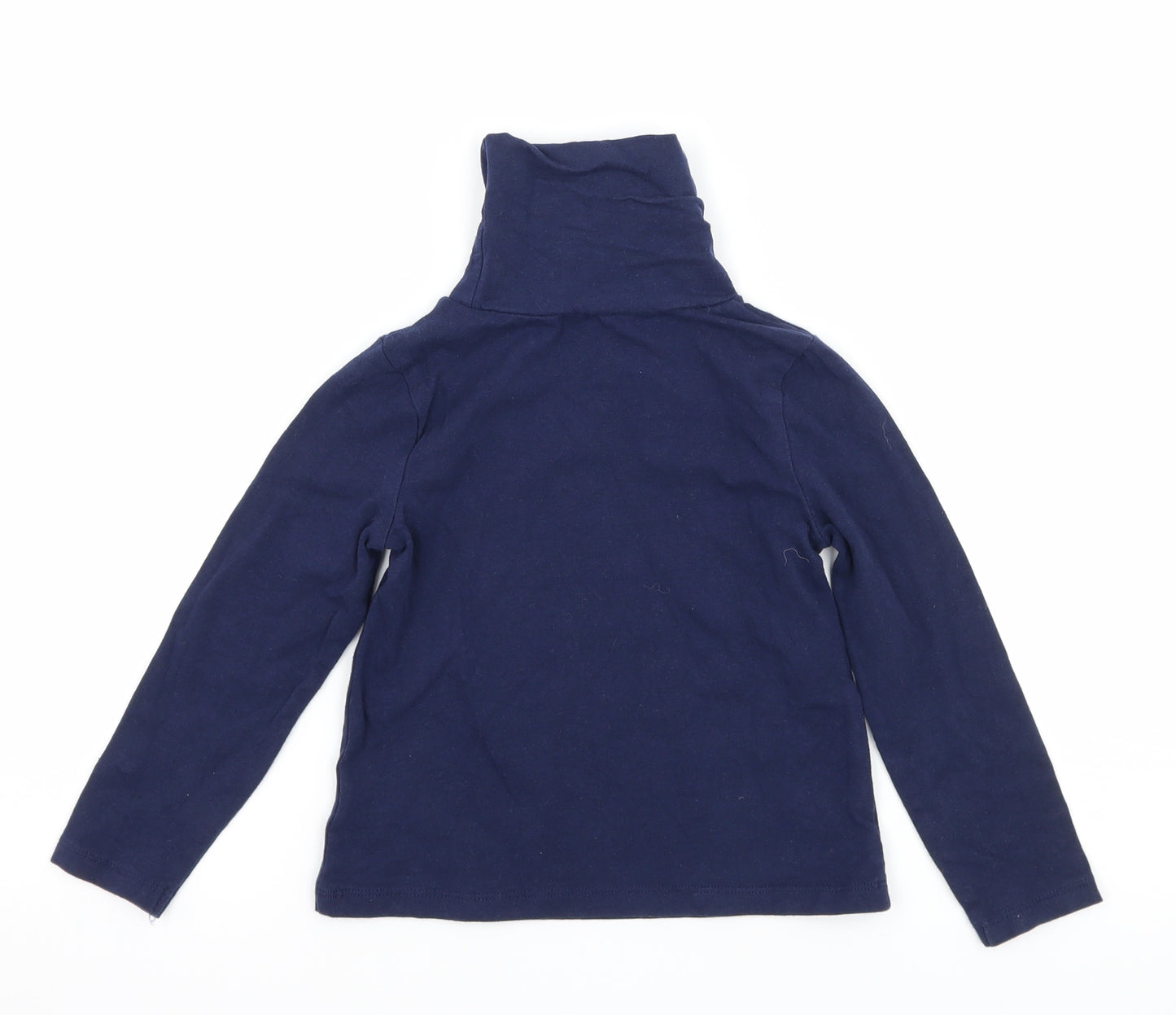 John Lewis Girls Blue  Jersey Basic T-Shirt Size 3 Years