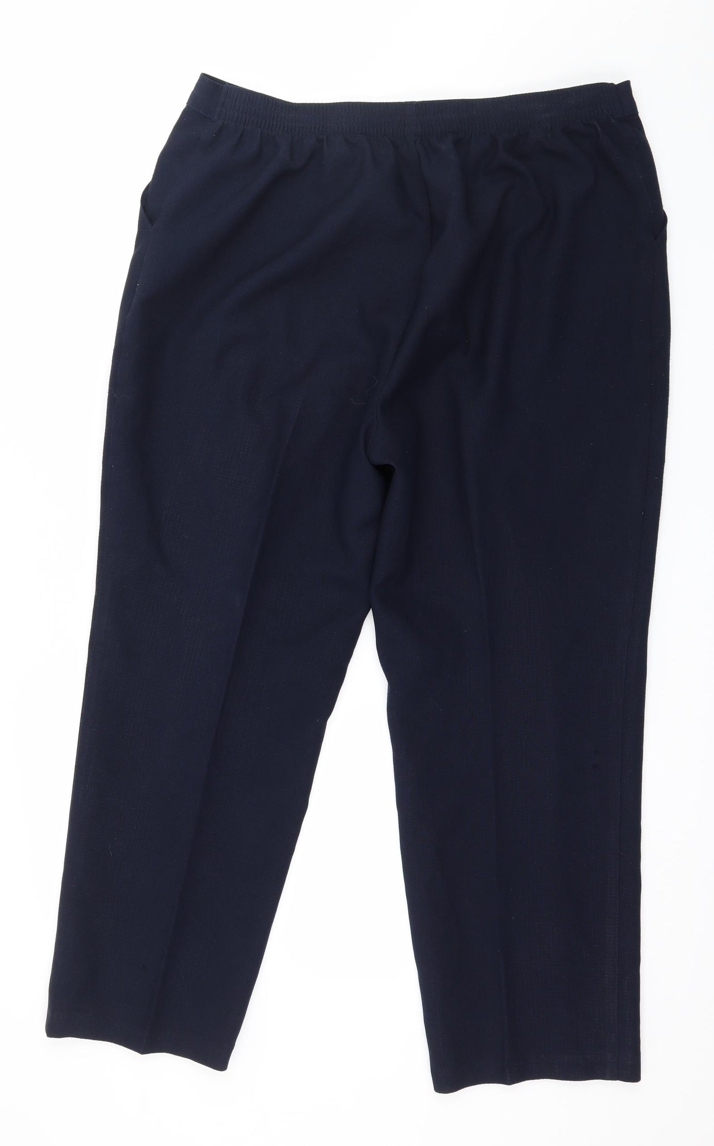 Marks and Spencer Womens Blue   Trousers  Size 16 L26 in
