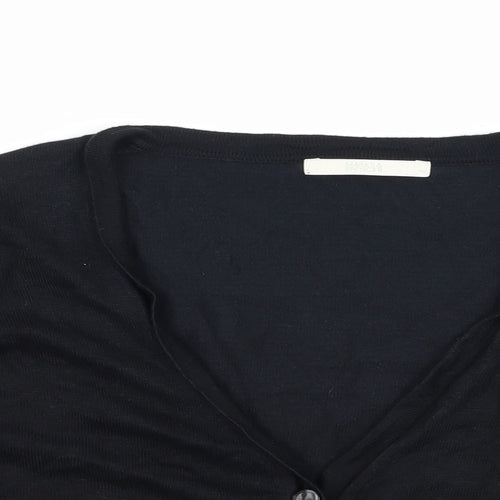 Marks and Spencer Womens Black  Knit Shrug Jumper Size 12