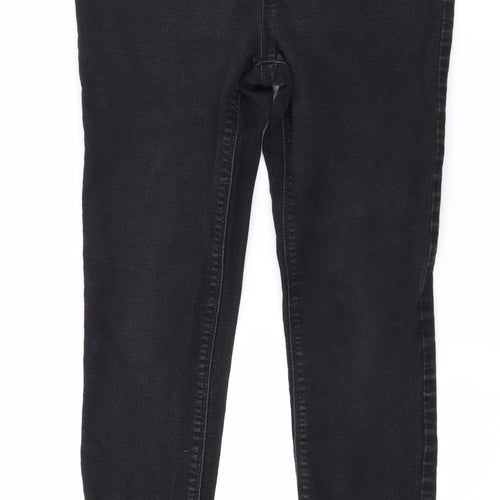 Matalan Womens Black  Denim Jegging Jeans Size 10 L26 in
