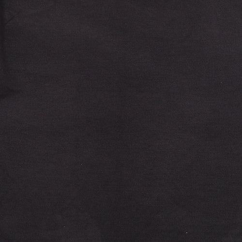 NEXT Womens Black  Knit Basic T-Shirt Size M