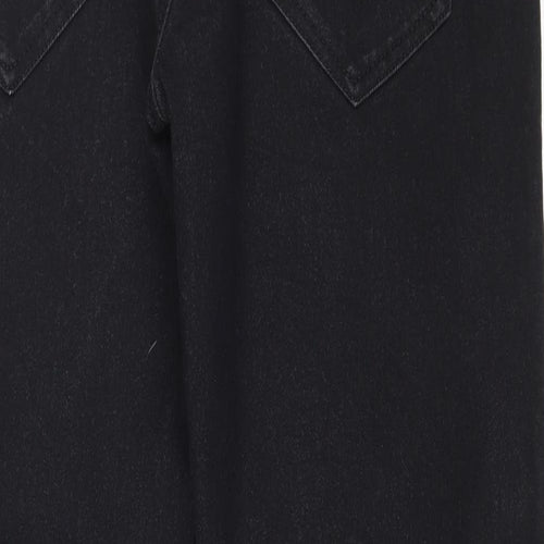 Easy Mens Black  Denim Skinny Jeans Size 32 in L30 in