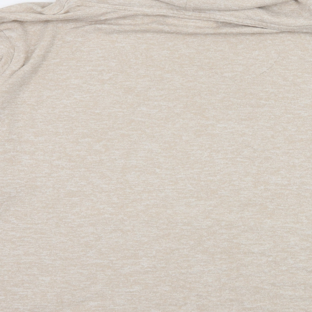 F&F Womens Ivory  Jersey Pullover Sweatshirt Size 16