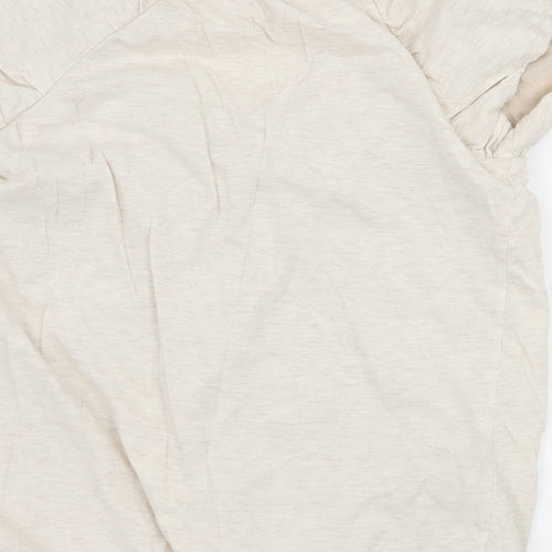 New Look Womens Ivory   Basic T-Shirt Size 14