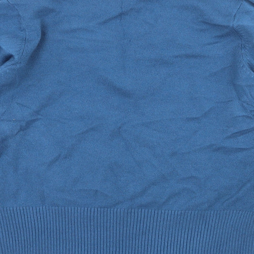 Papaya Womens Blue  Knit Pullover Jumper Size 18