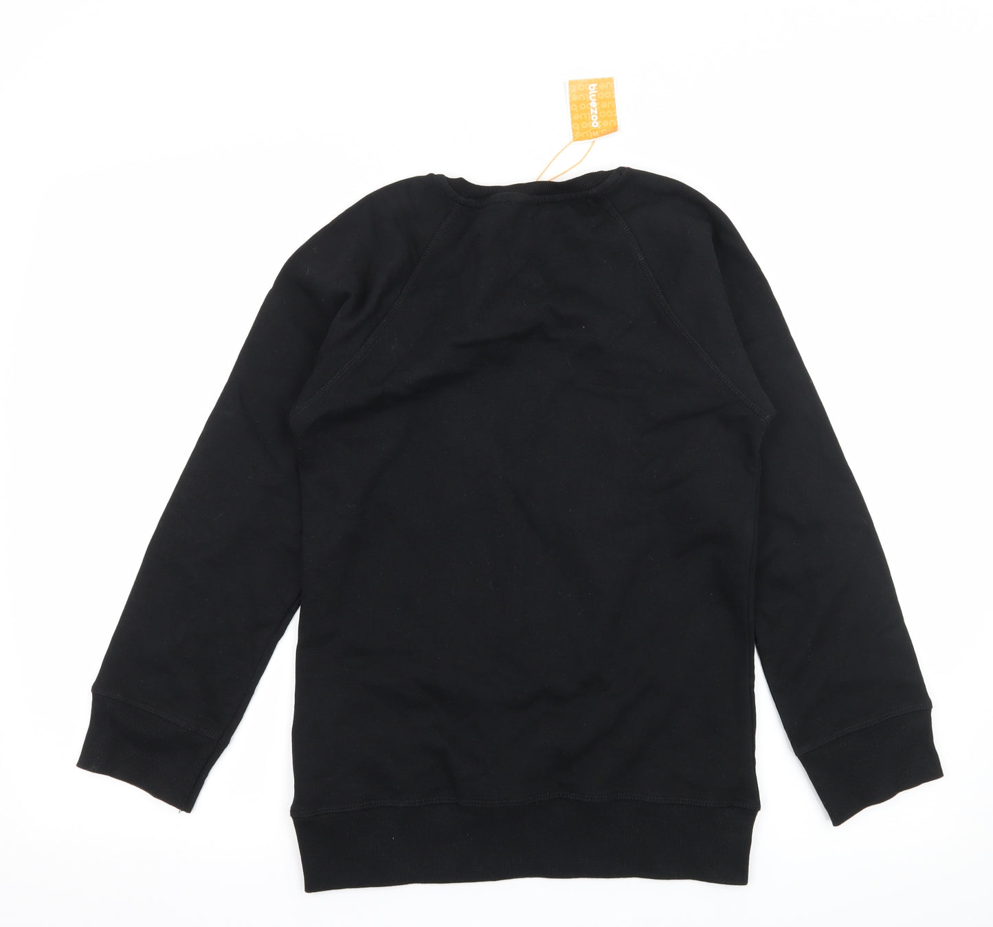 Blue Zoo Girls Black  Jersey Pullover Sweatshirt Size 13-14 Years  - Shoes