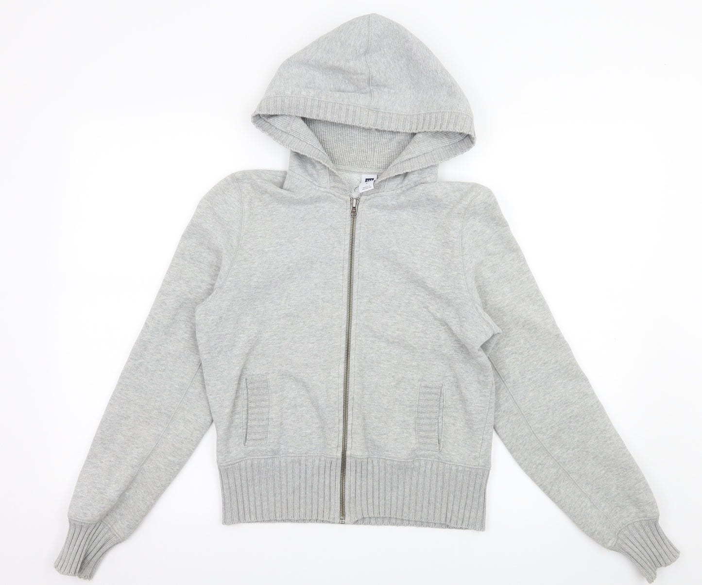 Gap Womens Grey  Jersey Full Zip Hoodie Size S