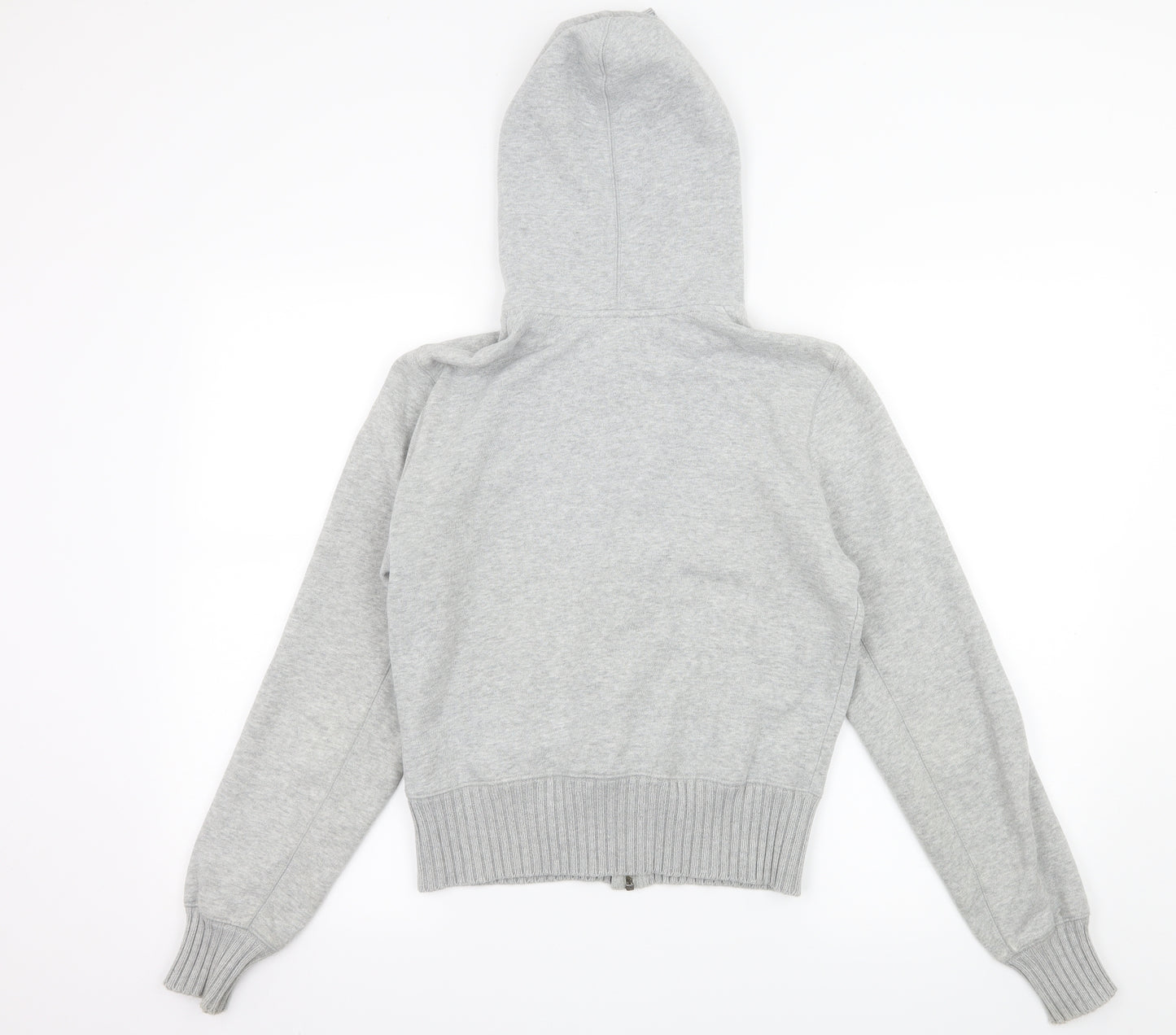 Gap Womens Grey  Jersey Full Zip Hoodie Size S