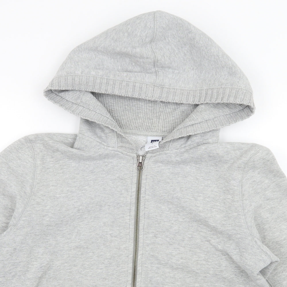 Gap Womens Grey  Jersey Full Zip Hoodie Size S