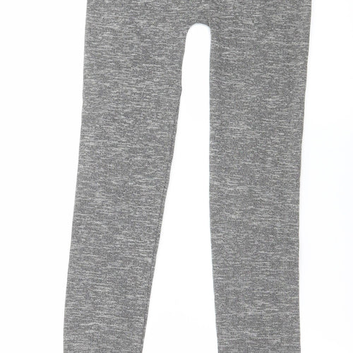 Xersion Womens Grey  Jersey Capri Leggings Size S L27 in