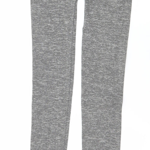 Xersion Womens Grey  Jersey Capri Leggings Size S L27 in