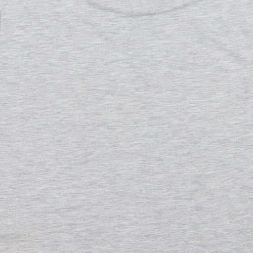 Candy Couture Girls Grey Batik Jersey Basic T-Shirt Size 12 Years  - USA 1992