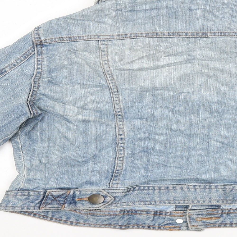 TU Womens Blue  Denim Jacket  Size 12