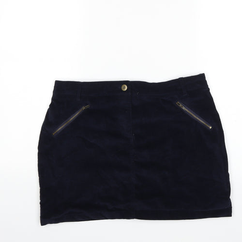 NEXT Womens Blue   Skater Skirt Size 14