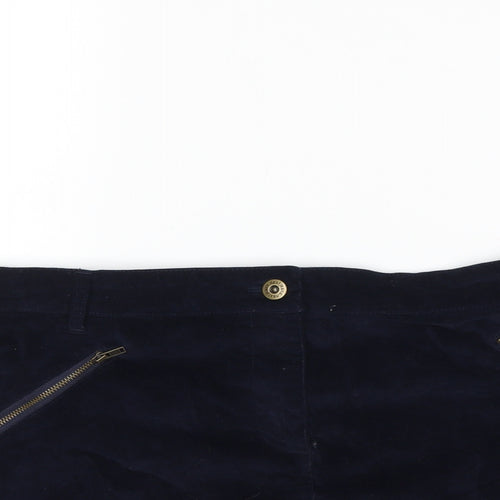 NEXT Womens Blue   Skater Skirt Size 14