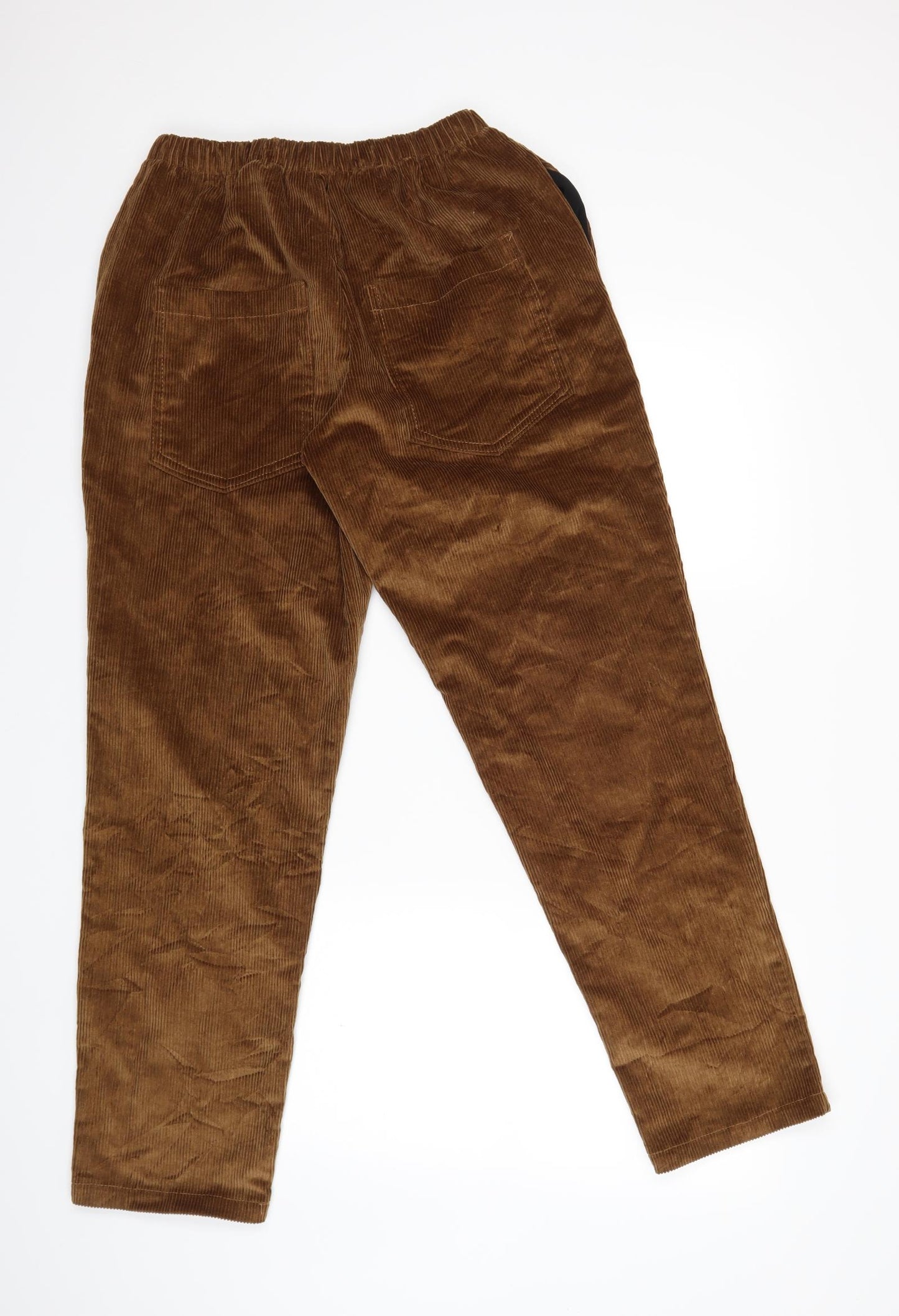 Preworn Womens Brown  Canvas Trousers  Size 32 in L31 in
