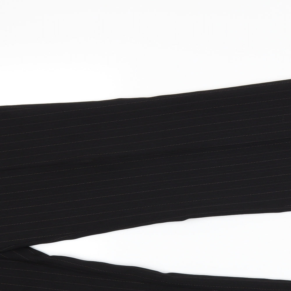 Atmosphere Womens Black Striped  Trousers  Size 16 L29 in