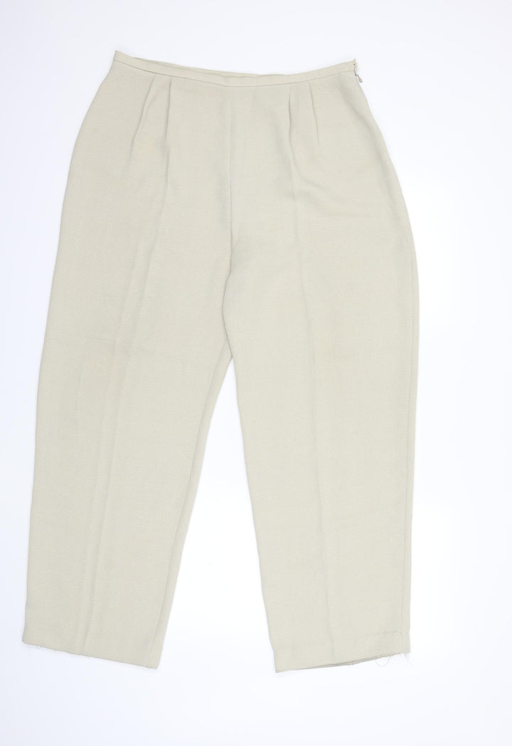 Wallis Womens Beige   Trousers  Size 34 in L29 in