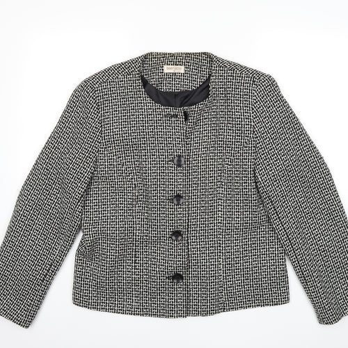 Bonmarché Womens Black   Jacket Coat Size 16