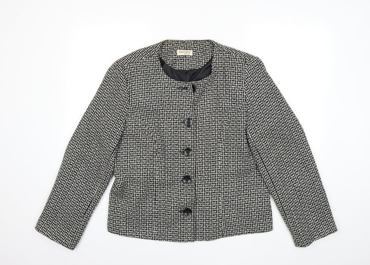 Bonmarché Womens Black Jacket Coat Size 16