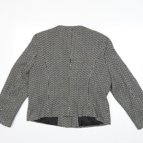 Bonmarché Womens Black   Jacket Coat Size 16
