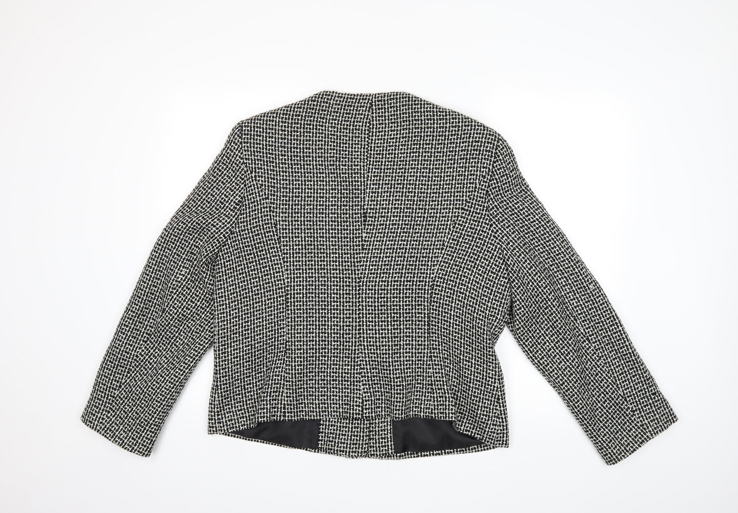 Bonmarché Womens Black   Jacket Coat Size 16