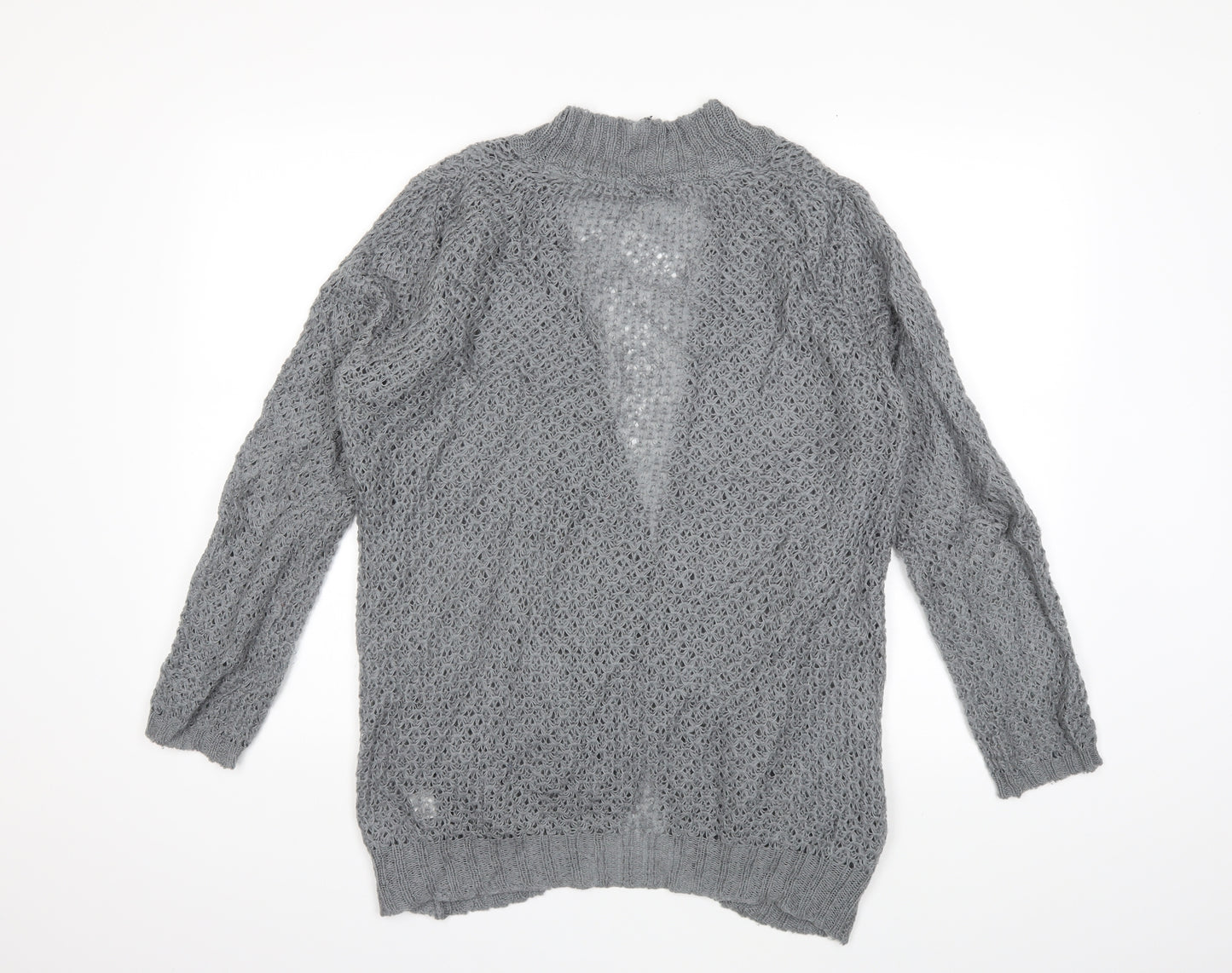 Atmosphere Womens Grey  Knit Cardigan Jumper Size 14