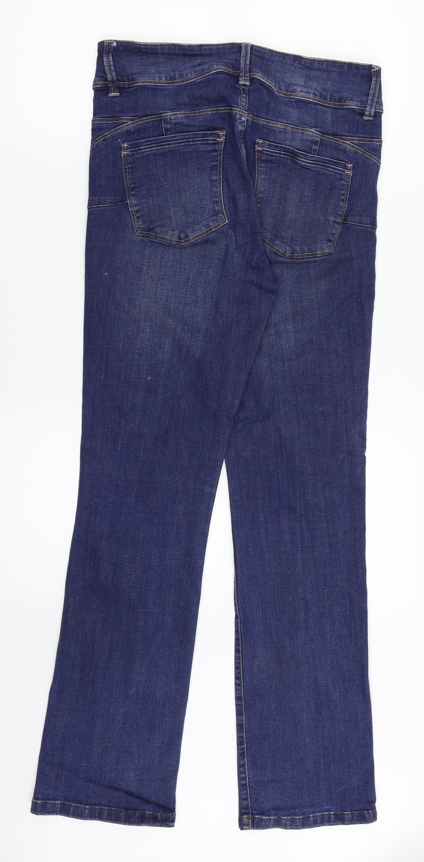 NEXT Womens Blue  Denim Bootcut Jeans Size 12 L31 in