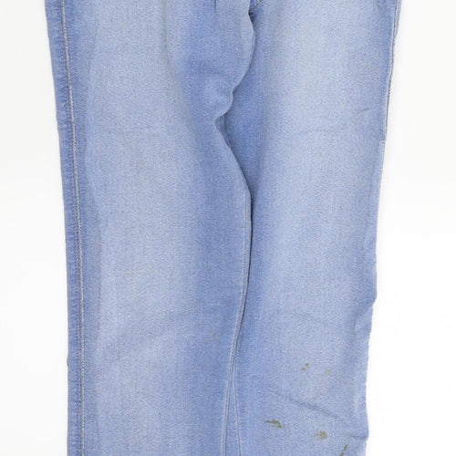 ASOS Womens Blue  Denim Straight Jeans Size 26 in L32 in