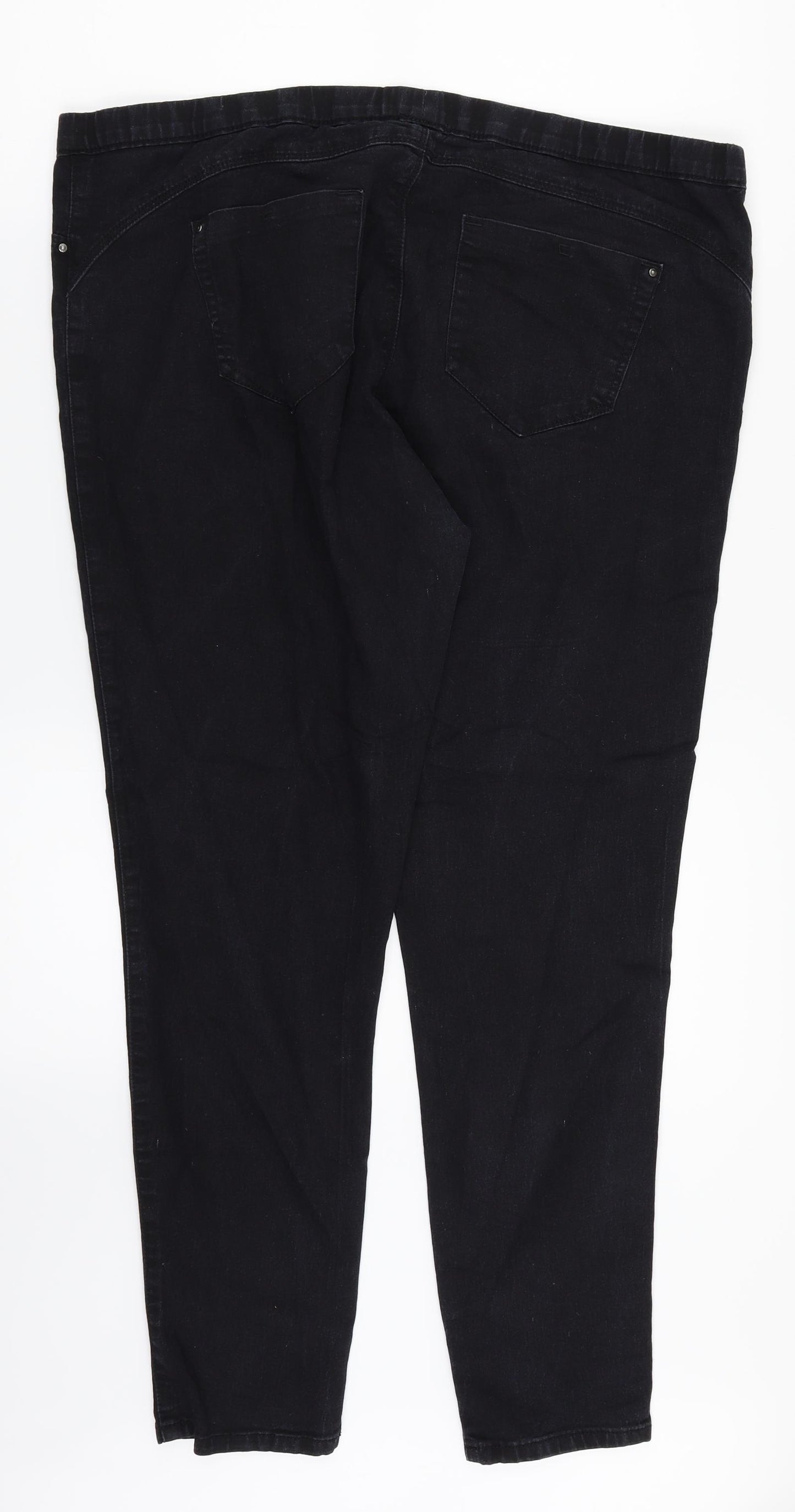 Denim. Co Womens Black  Denim Jegging Jeans Size 18 L28 in