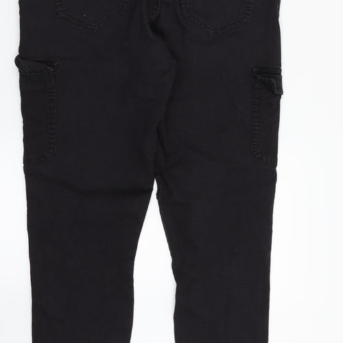 Denim. Co Womens Black  Denim Straight Jeans Size 16 L29 in